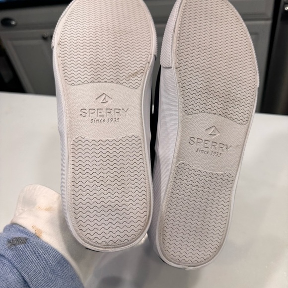 Sperry Top-Sider Striper Ii Cvo Americana Men's Sneakers Navy Blue Canvas Sz 7.5 - Picture 6 of 9